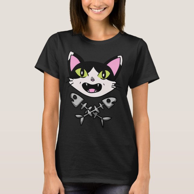 Binky and cross-fishbones T-Shirt (Front)