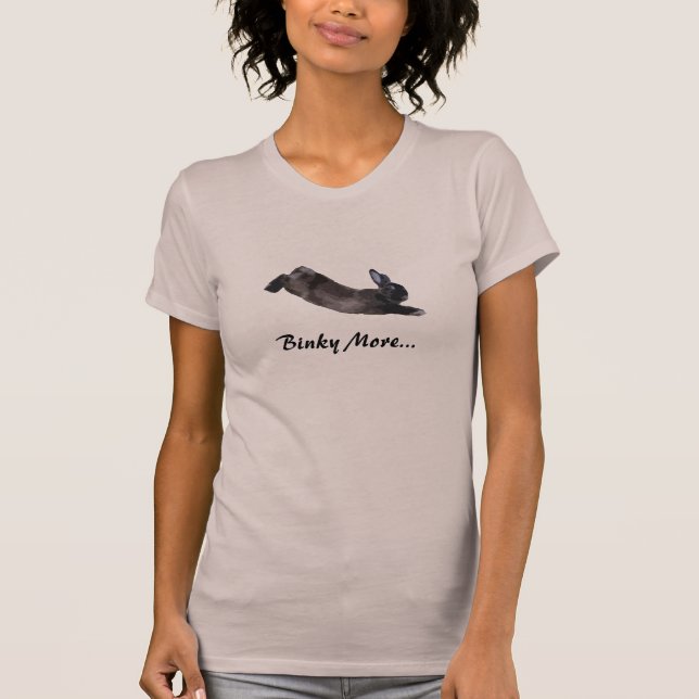 Binky More...Thump Less Women's T-Shirt (Duchess) (Front)