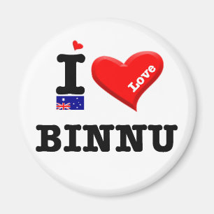 BINNU - I Love Magnet
