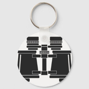 Binoculars Key Ring