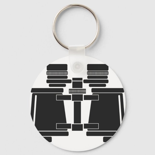 Binoculars Key Ring (Front)