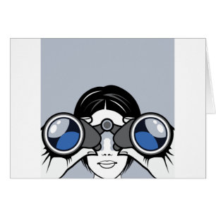 Binoculars Vector