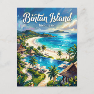 Bintan Island Indonesia Postcard