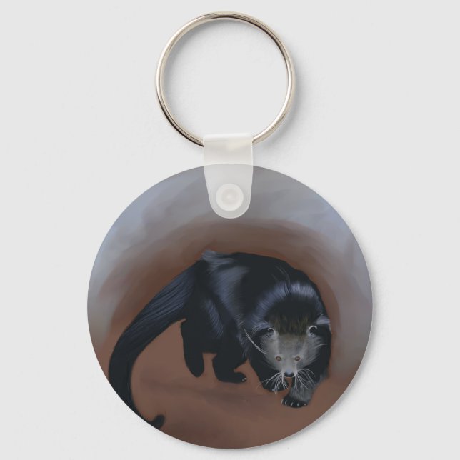 Binturong Key Ring (Front)
