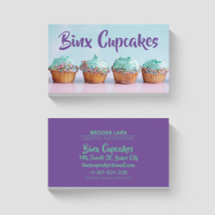 Binx Cupcakes Business Card