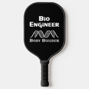 Bio Engineer Body Builder Ceramic Ornament Pickleball Paddle