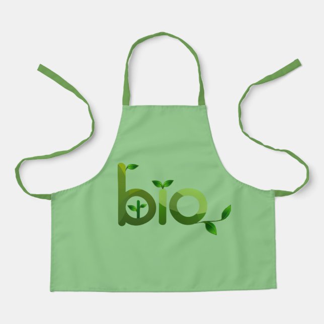 bio-friendly-environment-plant-eco apron (Front)