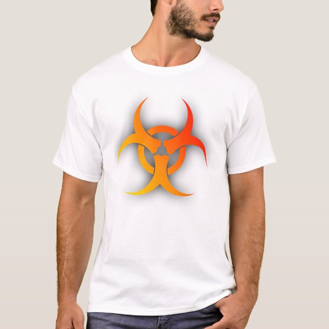 Bio Hazard Funny Shirt Humour (Front)