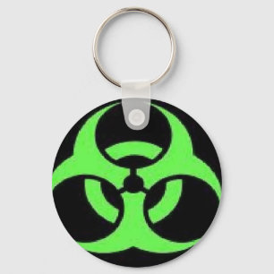 bio hazard key ring