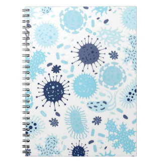 Bio-Medicine Notebook - Micro-organism Line
