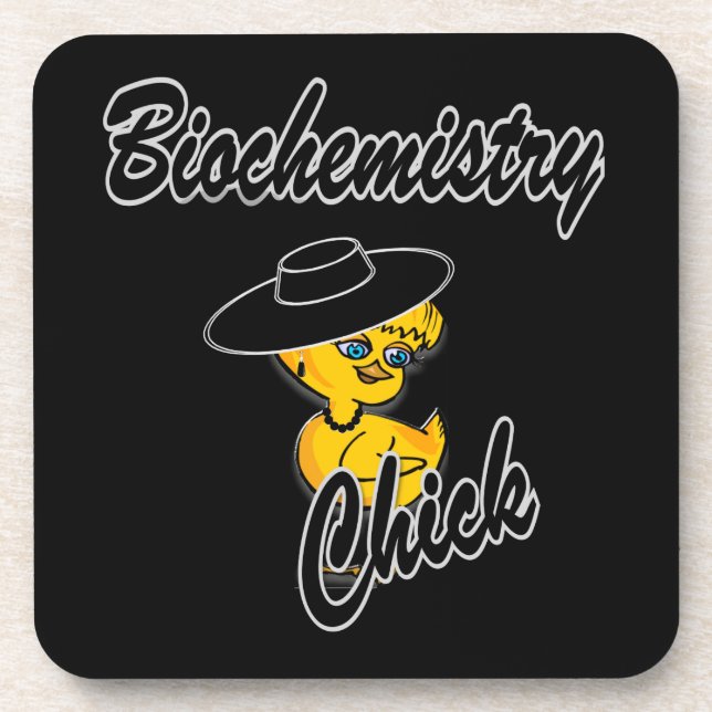 Biochemistry Chick #4 Coaster (Front)