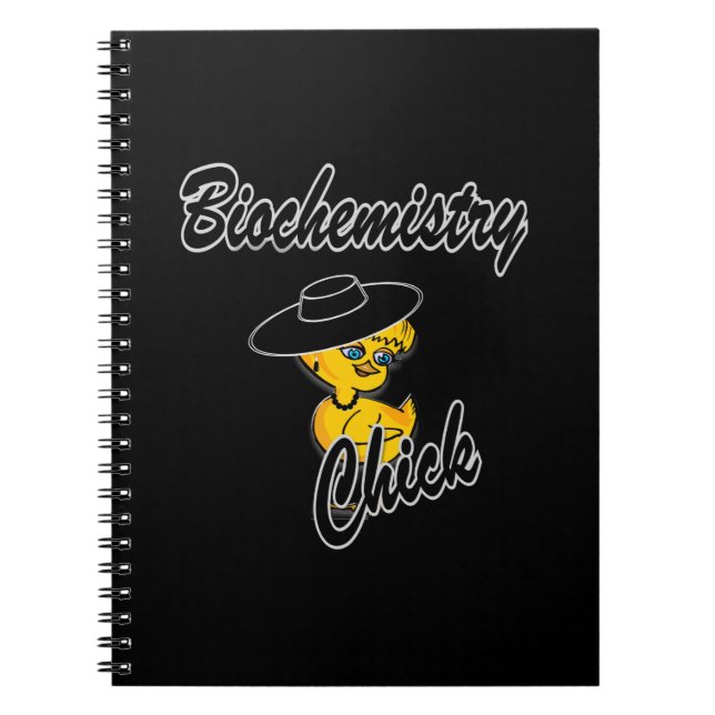 Biochemistry Chick #4 Spiral Notebook (Front)