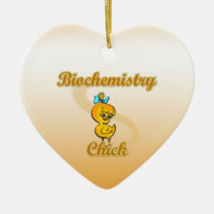 Biochemistry Chick Ceramic Tree Decoration