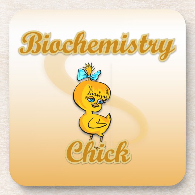 Biochemistry Chick Coaster (Front)
