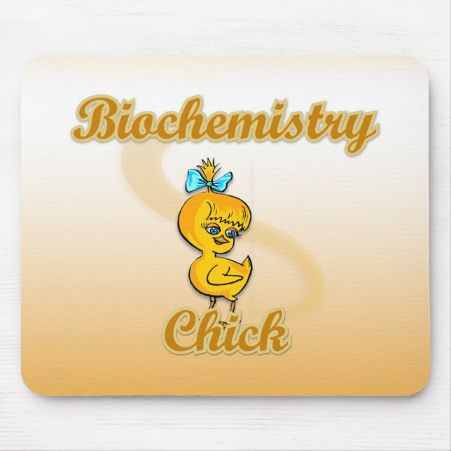 Biochemistry Chick Mouse Pad (Front)