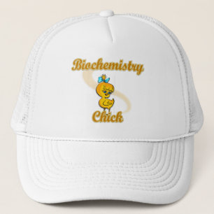 Biochemistry Chick Trucker Hat