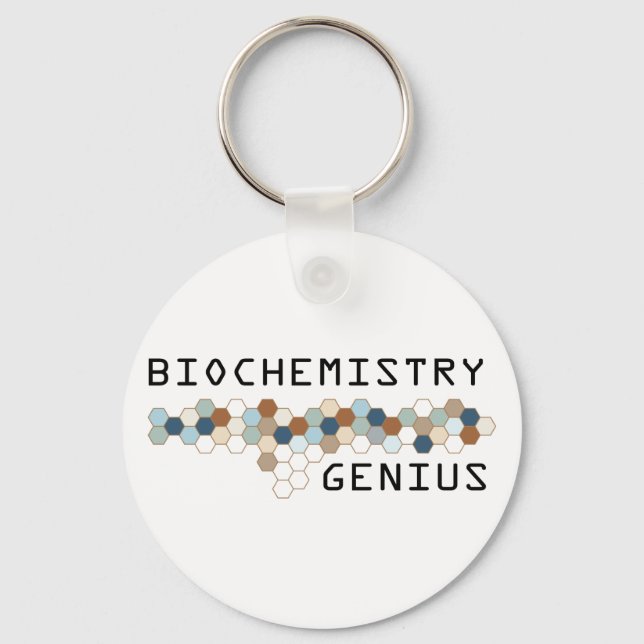 Biochemistry Genius Key Ring (Front)
