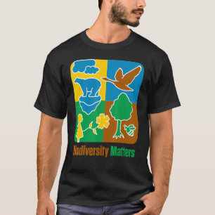 Biodiversity Animals Plants Climate Wildlife Adve T-Shirt