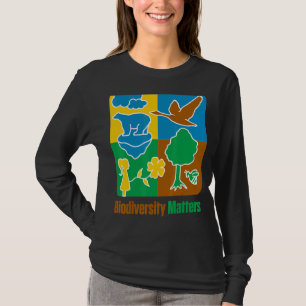 Biodiversity  Animals Plants Climate Wildlife Adve T-Shirt