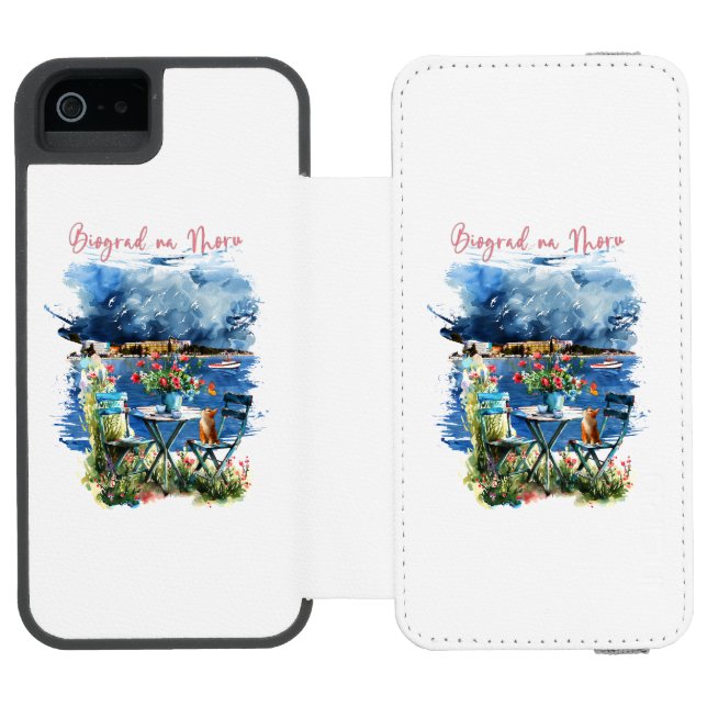  Biograd na moru 2 Incipio iPhone Wallet Case (Folio Open)