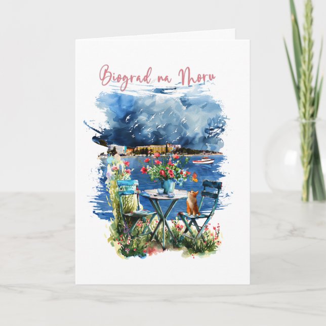 Biograd na moru 3 card (Front)