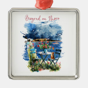 Biograd na moru 3 metal tree decoration