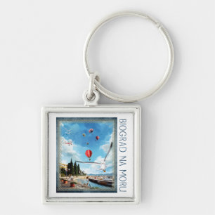 Biograd na moru 4 key ring