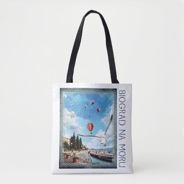 Biograd na moru 4 tote bag (Front)