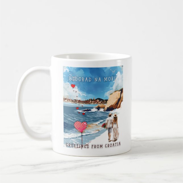 Biograd na moru 5 coffee mug (Left)