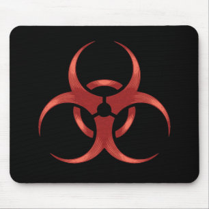 Biohazard 1 mouse pad