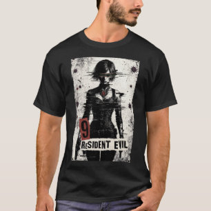 Biohazard Agent: Glitched Horror Heroine T-Shirt
