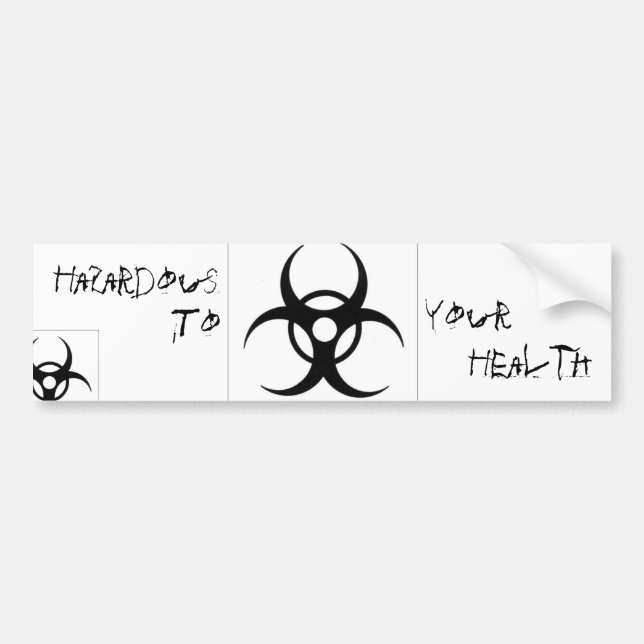 BioHazard Bumpter Sticker (Front)