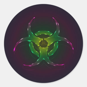 Biohazard Classic Round Sticker