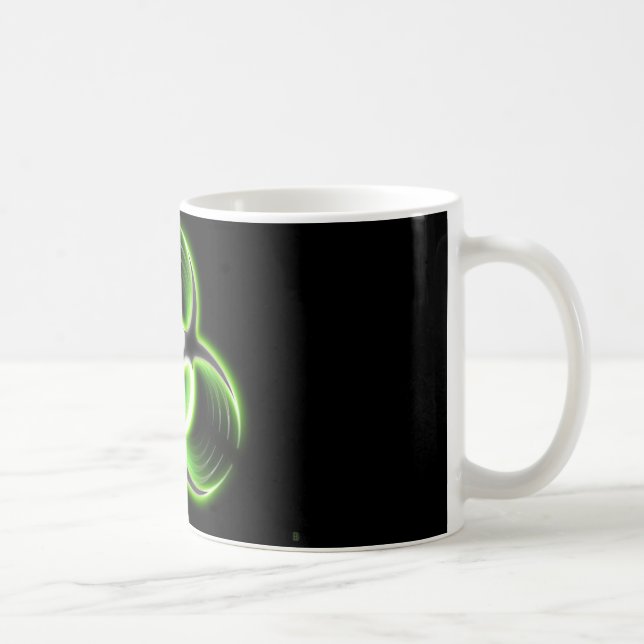 biohazard coffee mug (Right)