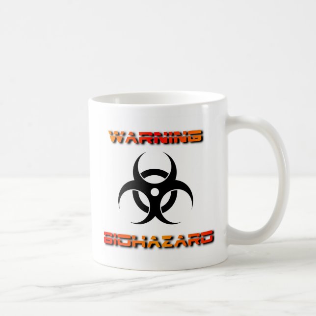 BIOHAZARD COFFEE MUG- Can you stomach it? Mug (Right)