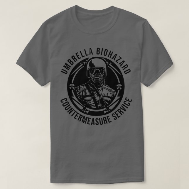 Biohazard Countermeasure Service T-Shirt (Design Front)