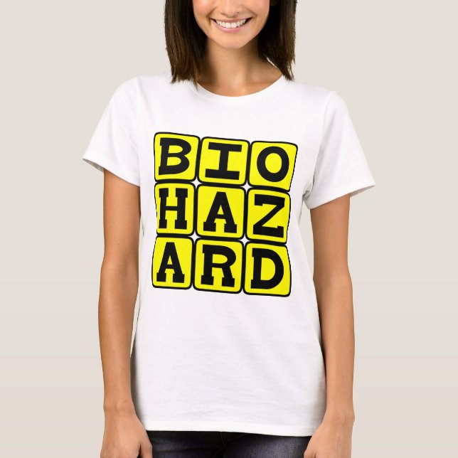 Biohazard, Dangerous Material T-Shirt (Front)