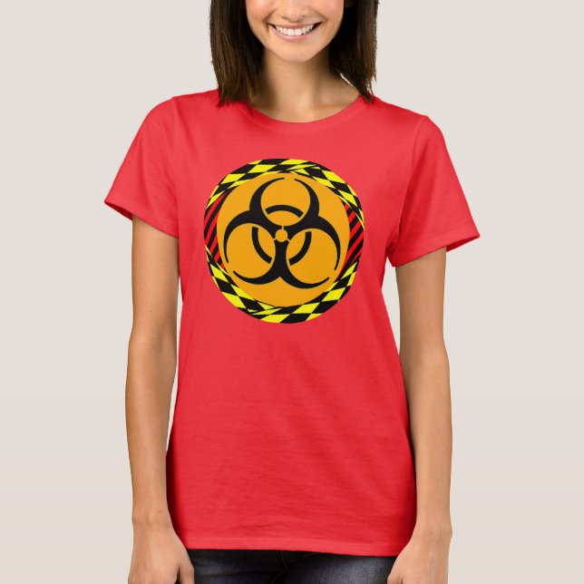 Biohazard Design by Kenneth Yoncich T-Shirt (Front)