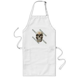 Biohazard Evil Skull Long Apron