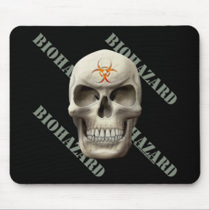 Biohazard Evil Skull Mouse Pad