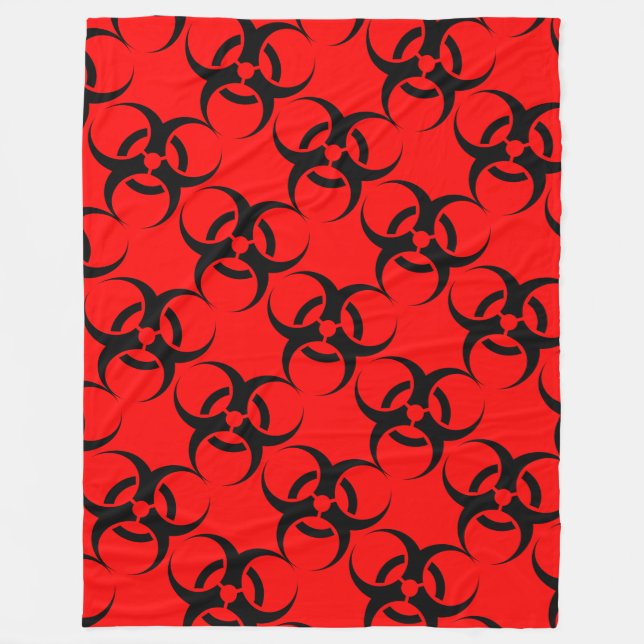 Biohazard Fleece Blanket (Front)