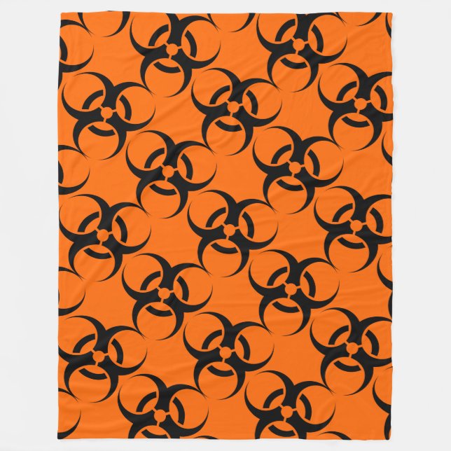 Biohazard Fleece Blanket (Front)