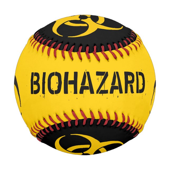 Biohazard Icon Baseball (Back)