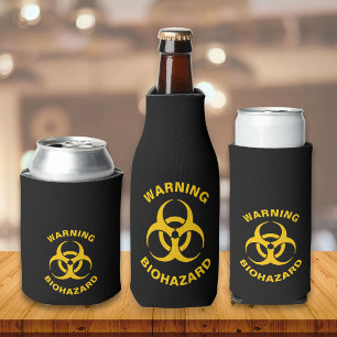 Biohazard Icon Bottle Cooler