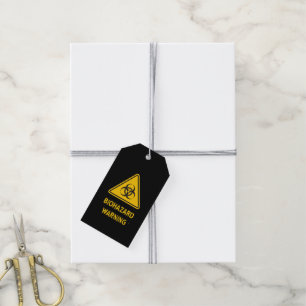 Biohazard Icon Gift Tags