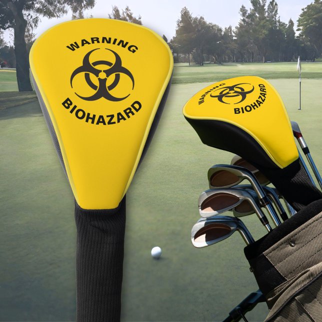 Biohazard Icon Golf Head Cover (Creator Uploaded)