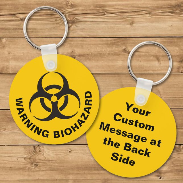 Biohazard Icon Keychain (Creator Uploaded)