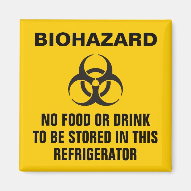 Biohazard Icon Magnet (Front)