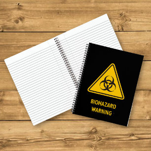 Biohazard Icon Notebook