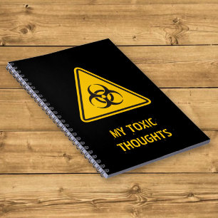 Biohazard Icon Notebook